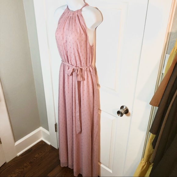 Modcloth Illuminated Elegance Maxi Dress Pink XL - Picture 9 of 16